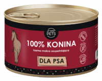 WOW!Pets Karma mokra PSY Monobiałkowa KONINA 100% mięsa 410g