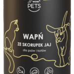 WOW!Pets WAPŃ sproszkowane skorupy jaj,  suplement diety dla PSA, KOTA 800g
