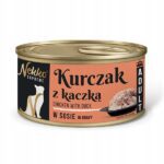 NEKKO SUPREME ADULT Kurczak z kaczką w sosie 80g mokra karma dla kotów