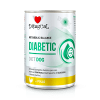 Disugual Dla Psa Mokra Dieta DIABETIC Kurczak 400g Cukrzyca, Poziom Glukozy