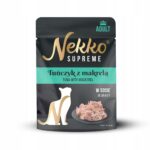 NEKKO SUPREME ADULT Tuńczyk z makrelą w sosie 70g mokra karma dla kotów