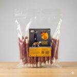 Patyczki wołowe z kaczką bezglutenowy przysmak dla psa Happy Snacky 500g