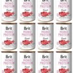 Brit Mono Protein Lamb 12x400g monobiałkowa mokra karma z Jagnięciną PSY