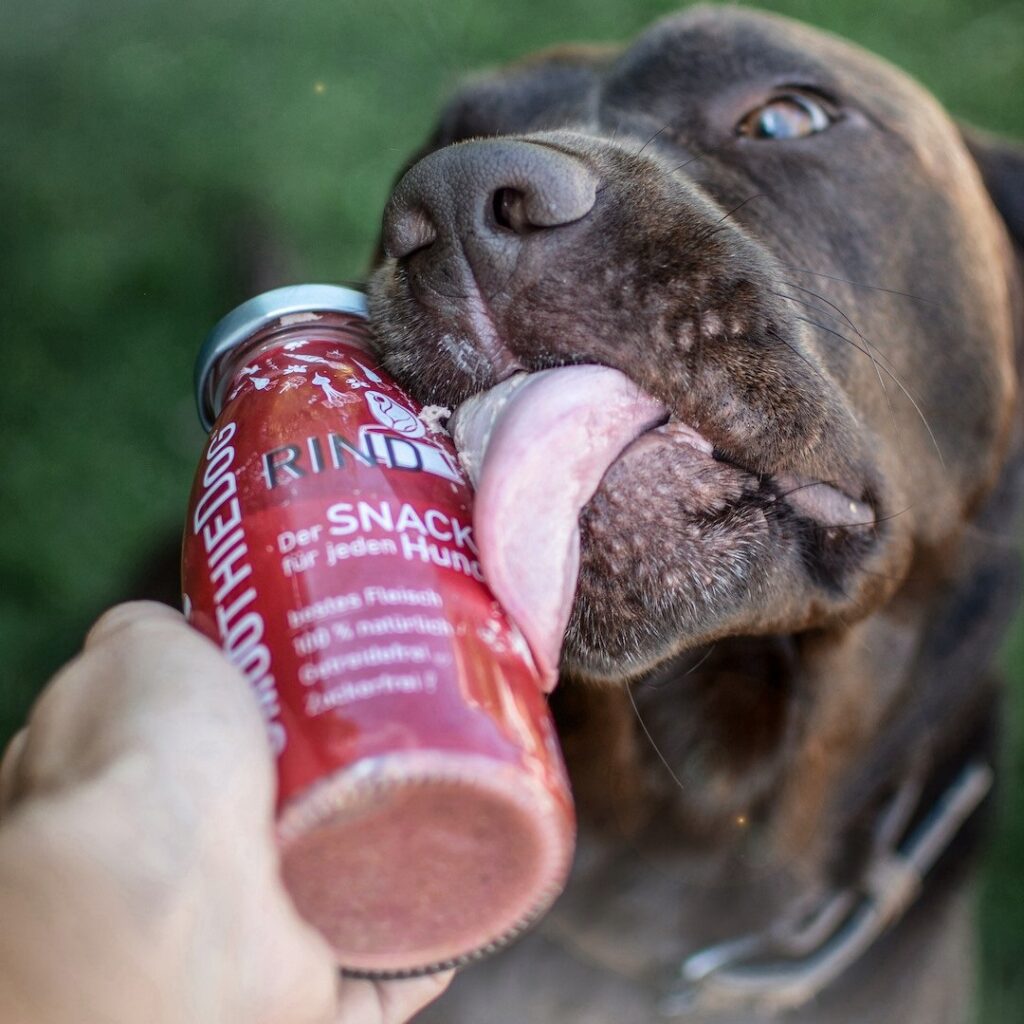 SMOOTHIE DOG Beef Wołowina Przekąska dla psa 250ml 100% Naturalna detal