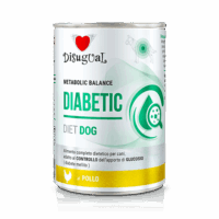 Disugual Dla Psa Mokra Dieta DIABETIC Kurczak 400g Cukrzyca, Poziom Glukozy