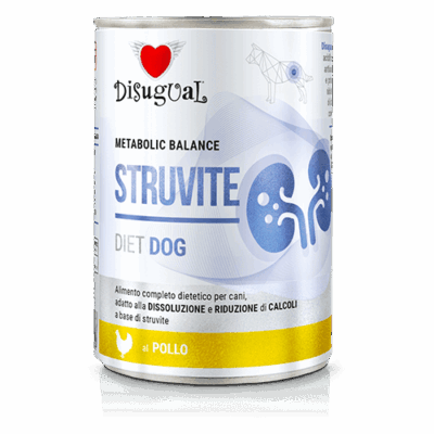 Disugual Dla Psa Mokra Dieta URINARY STRUVITE Kurczak 400 g drogi moczowe
