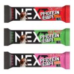 Fit Active NEXT Proteinowy baton 3X55g  Zestaw Trzy Smaki przysmak dla psa