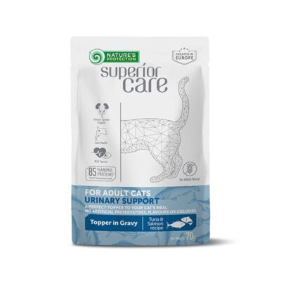 Nature's Protection Adult Cat URINARY Tuńczyk Łosoś W SOSIE dla kota 70g