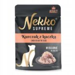 NEKKO SUPREME ADULT Kurczak z kaczką w bulionie 70g mokra karma dla kota