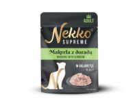 NEKKO SUPREME ADULT Makrela z doradą w galaretce 70g mokra karma dla kota