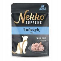 NEKKO SUPREME ADULT Tuńczyk w bulionie saszetka 70g mokra karma dla kotów