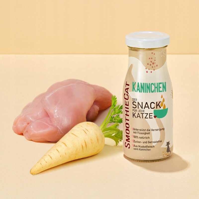 SMOOTHIE CAT Kaninchen – smoothie dla kota królik (150g) detal