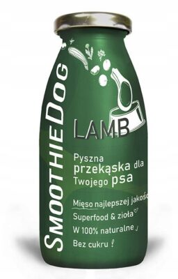 SMOOTHIE DOG Lamb Jagnięcina Przekąska dla psa 250ml 100% Naturalna