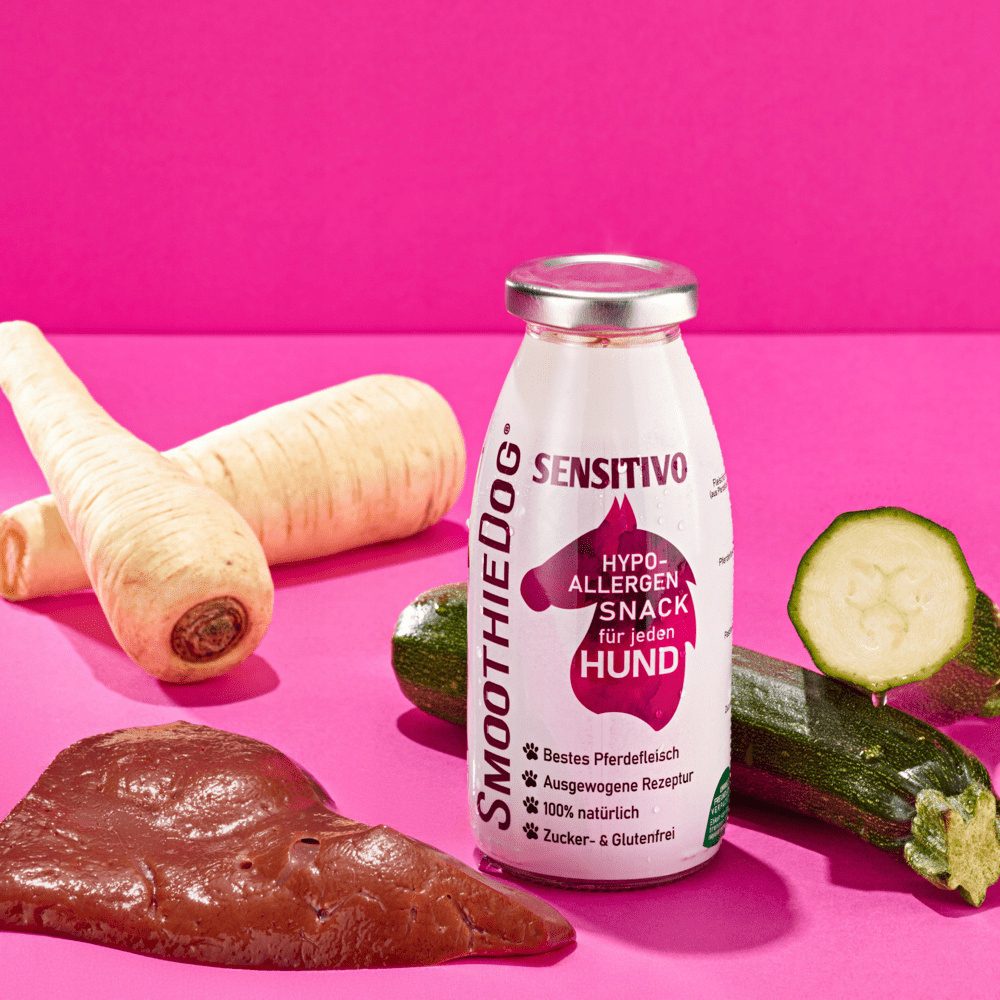 SMOOTHIE DOG Sensitivo Konina Przekąska dla psa 250ml 100% Naturalna detal