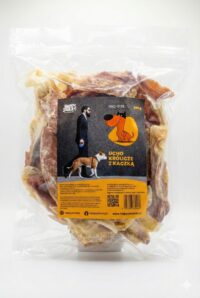 Ucho królicze z kaczką bezglutenowy przysmak dla psa Happy Snacky 500g