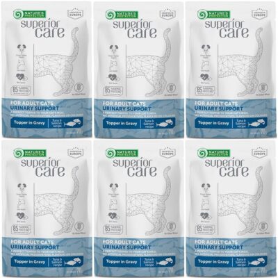 Nature's Protection Adult Cat URINARY Tuńczyk Łosoś W SOSIE dla kota 6x70g