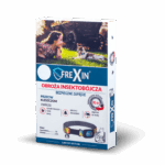 FREXIN OBROŻA NA PCHŁY I KLESZCZE DLA KOTÓW Z DZWONKIEM REGULOWANA 25cm