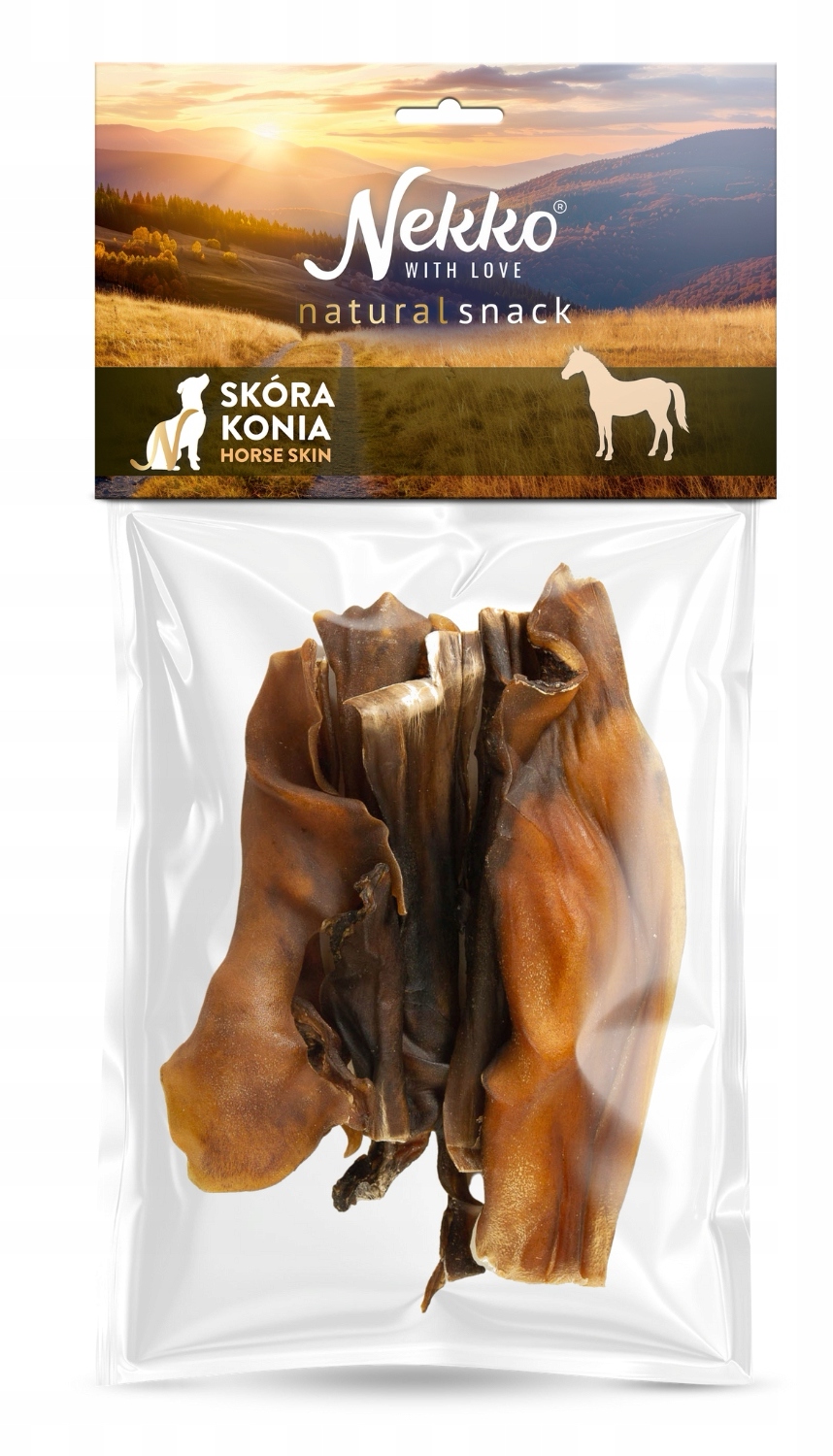 Nekko przysmak dla psa Skóra Konia 100g