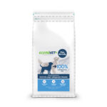 ecomiVET+ LOW FAT Waga Stawy 1 kg dieta dla psa 100% hydrolizat Biała Ryba