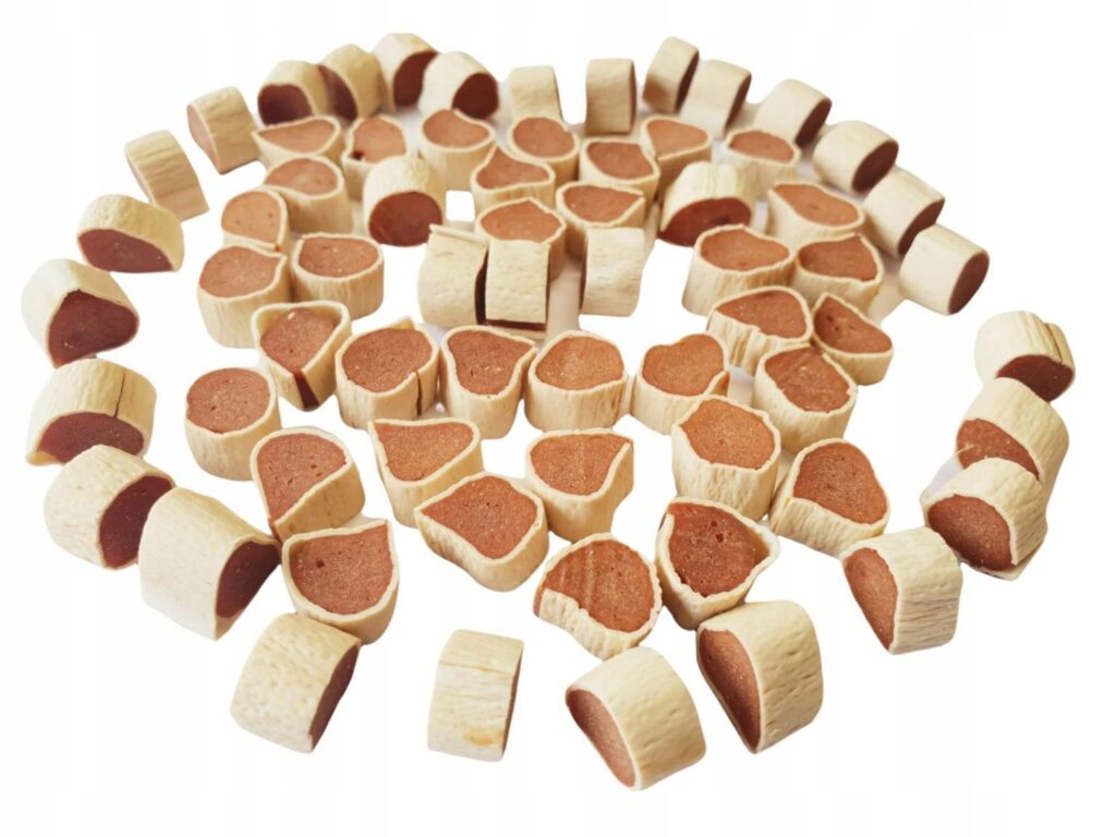 Mini Sushi z Królika Happy Snacky Przysmak Smaczek dla psa 500g detal