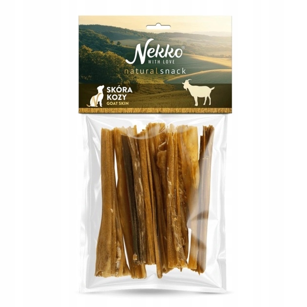 Nekko przysmak dla psa Skóra Kozy 100g