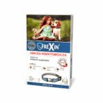 FREXIN OBROŻA NA PCHŁY I KLESZCZE DLA PSA PSÓW ŚREDNIE RASY REGULOWANA 55cm