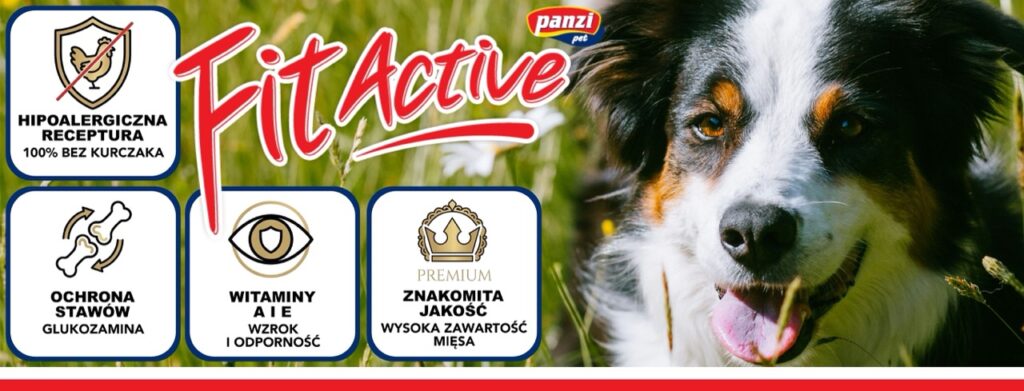 Fit Active Dog Hypoallergenic Lamb XXL Monobiałkowa  pies dorosły 15 kg detal