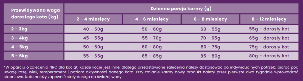 Ecomida Connoisseur KITTEN Bez Zbóż Hypoallergenic Indyk Kurczak 500g sucha karma dla KOCIĄT detal