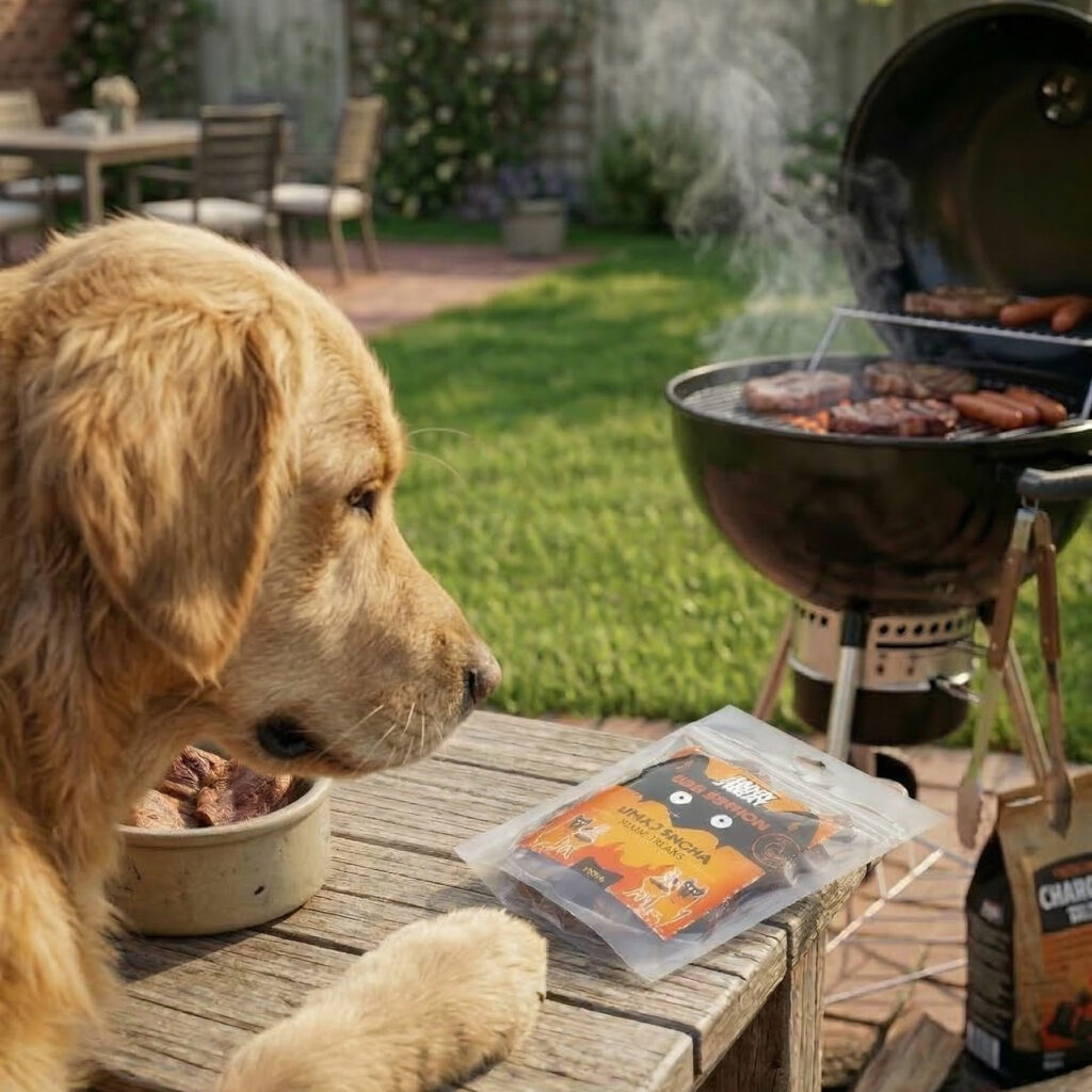 Przysmak dla psa Żeberka z Wołowiną Happy Snacky Edycja na Grilla 240g detal