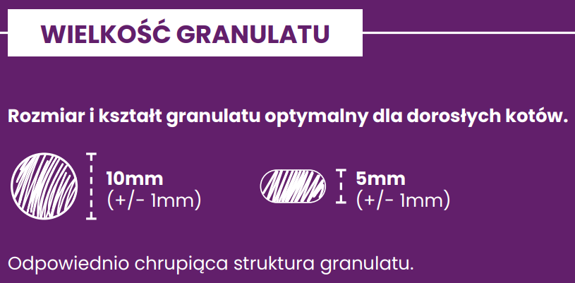 Karma sucha KOT Sterylizowany Ecomida Connoisseur Kura Tuńczyk Łosoś 5 kg detal