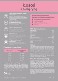 Ecomida Connoisseur Bez Zbóż Hypoallergenic Łosoś Biała Ryba 5 kg sucha karma dla Kotów dorosłych, Kotów sterylizowanych