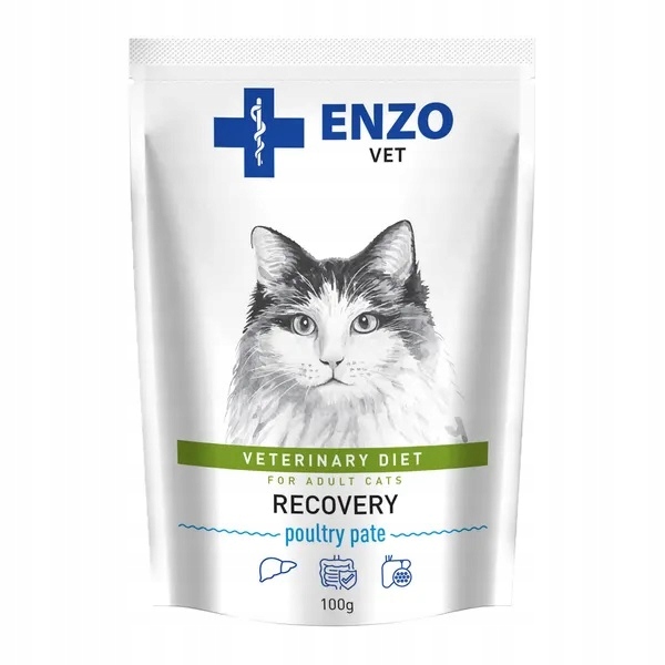 Enzo Vet Recovery Pasztet z Drobiu 100g - karma dla kotów rekonwalescencja