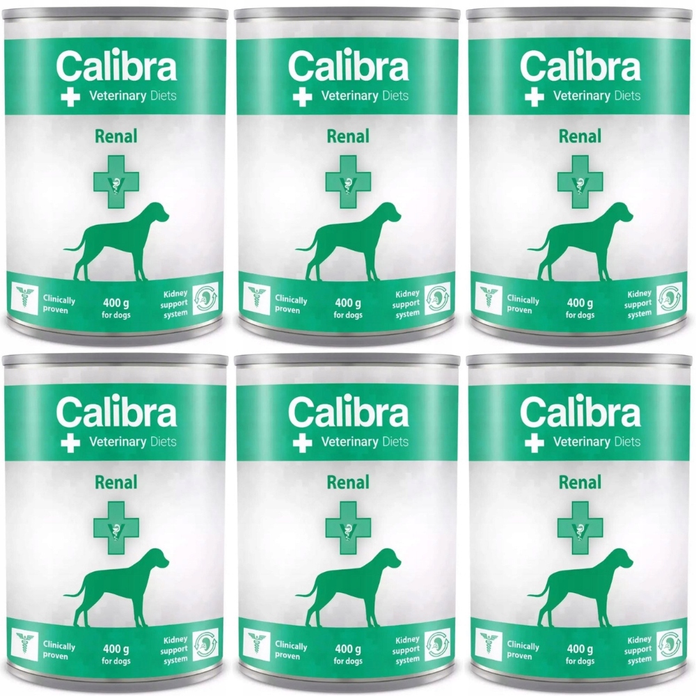 Calibra Veterinary Diet Dog Renal 6 x 400g mokra karma