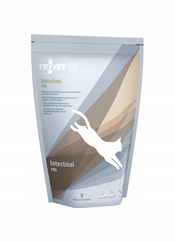 Trovet Cat FRD Intestinal 500g NA WAGĘ – z rybą dla kotów detal