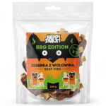Przysmak dla psa Żeberka z Wołowiną Happy Snacky Edycja na Grilla 240g