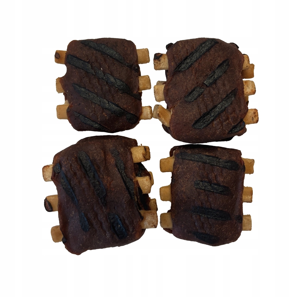 Przysmak dla psa Żeberka z Wołowiną Happy Snacky Edycja na Grilla 240g detal