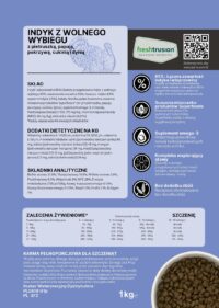 Ecomida Superfood 65 % Indyk & Wieprzowina, Szczenię 2 kg karma Bezzbożowa