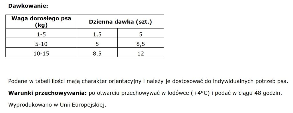 Nature’s Protection  Grain Free  White Fish & Krill mokra karma dla psa 12 x 85g detal