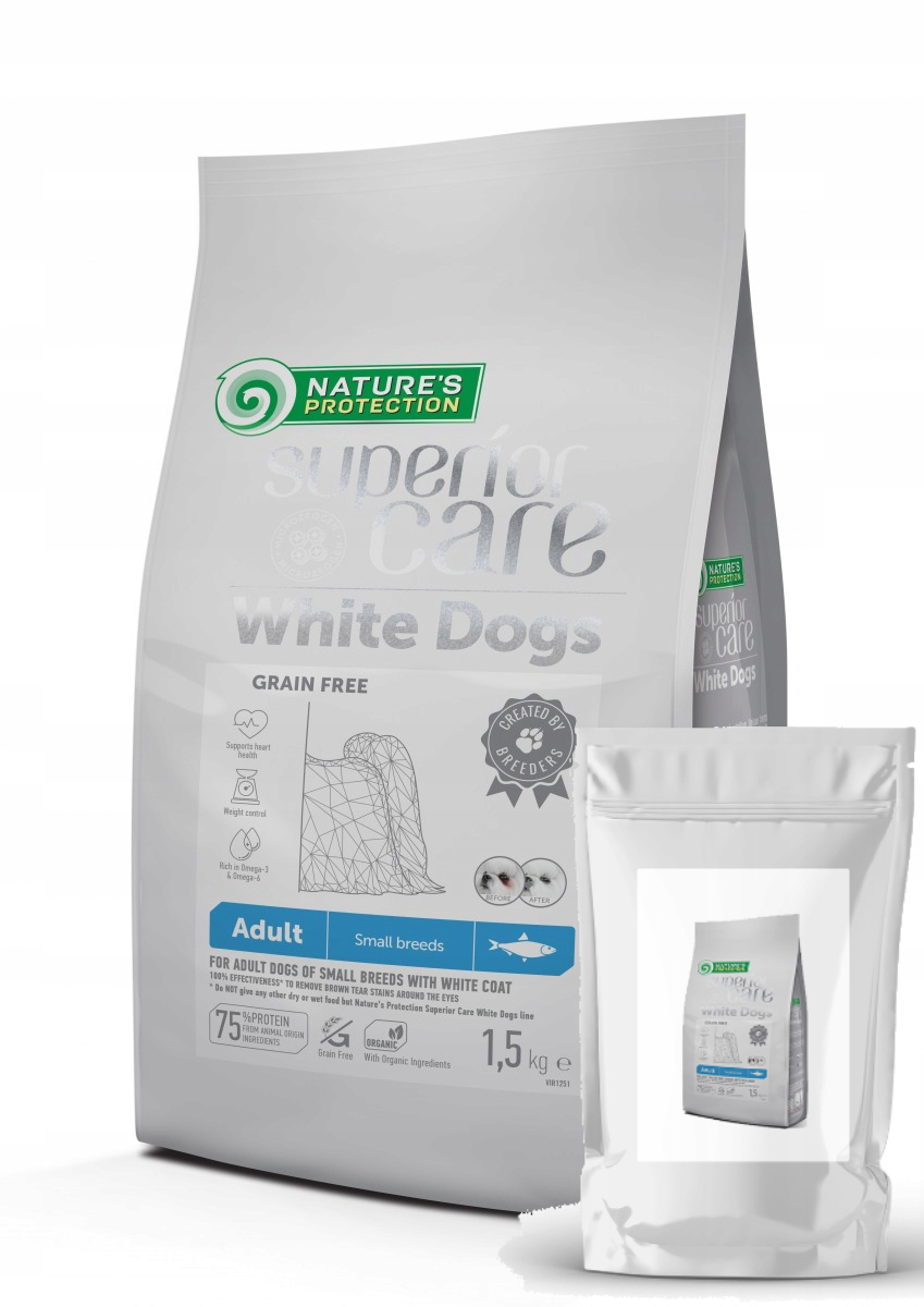 Nature's Protection Superior Care Białe rasy Herring Śledź Na Wagę 1,5 kg