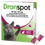 Dronspot 96 mg/24 mg roztwór do nakrapiania dla dużych kotów Odrobaczenie
