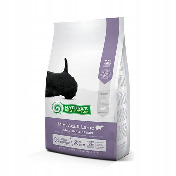 Nature's Protection karma dla psa MINI ADULT LAMB z jagnięcina 7,5kg
