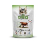 Ollo Hipoalergiczna Mokra Karma dla kota Wołowina i Kaczka 85g nr. 8