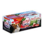 Saszetki FitActive Fit-a-Box 40 x 100g dla psa– wołowina, cielęcina, jagnięcina i królik (4x10 saszetek)