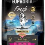 Euphoria Fresh Mono Wieprzowina bezzbożowa karma dla psa wszystkie rasy 2,5 kg