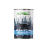 Pełnoporcjowa Karma Mokra Szczenięta Monobiałko JAGNIĘCINA 400g ECOMIDA