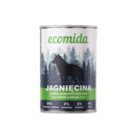 Pełnoporcjowa Karma Mokra Psy Dorosłe Monobiałkowa JAGNIĘCINA 400g ECOMIDA