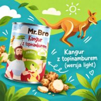 Mr. Bro LIGHT Kangur z topinamburem 400g
