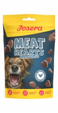Josera Meat Hearts Chicken 70g Miękkie Przekąski Dla Psów Sportowe Kurczak
